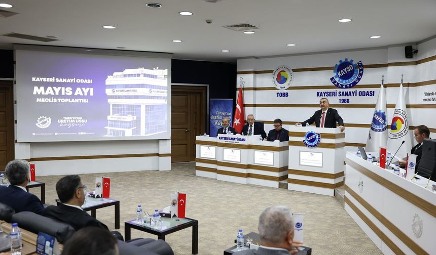 Başkan Büyüksimitci: 'Üretimin sürdürülebilirliği için sanayicimizin desteklenmesi şart'