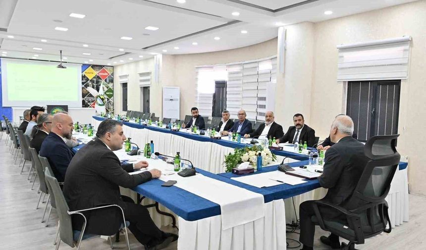 Diyarbakır OSB yeni yönetim ve müteşebbis toplantısı gerçekleşti