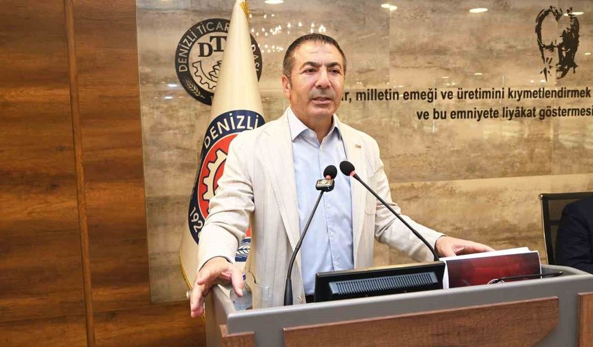DTO Başkanı Erdoğan; 'Denizli, ihracatta güçlü bir ivme yakaladı'