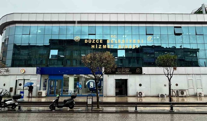 Düzce Belediyesi vezneleri bayram tatilinde açık
