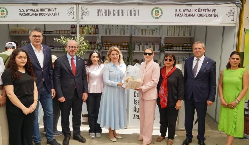 GastroFest'e damgasını vuran Ayvalık Kooperatifi'ne ilgi sürüyor