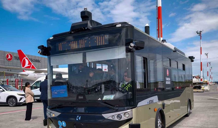 Karsan otonom teknolojisini toplu ulaşımdan sonra havalimanlarına da taşımayı sürdürüyor