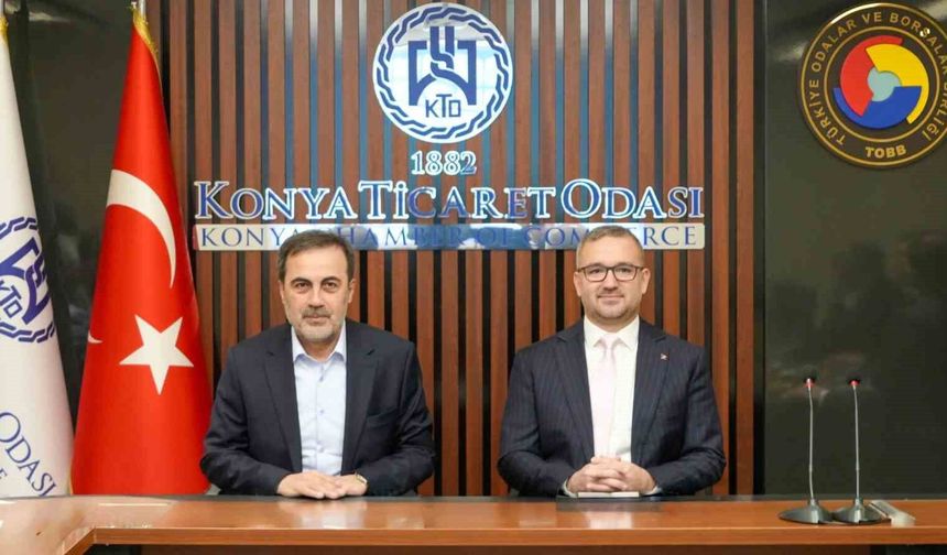 Merkez Bankası Başkanı Karahan KTO'yu ziyaret etti