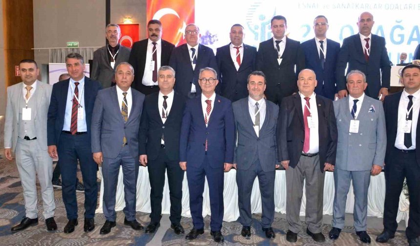 MESOB Genel Kurulu'nda 36 yıllık başkan güven tazeledi
