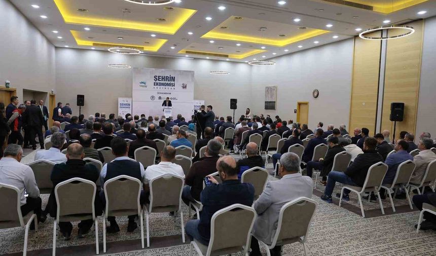 'Şehrin Ekonomisi Erzincan' paneli düzenlendi