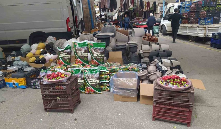 Semt pazarındaki 'göz hakkı' sepetleri yürekleri ısıttı