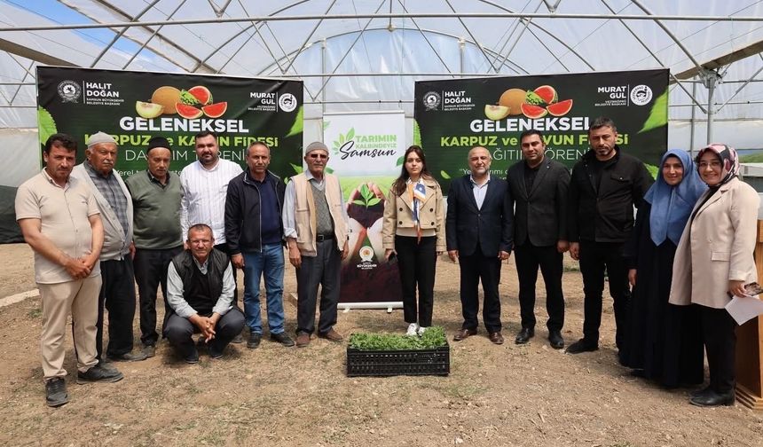 Toprağa destek, üreticiye nefes: 120 bin fide ücretsiz dağıtıldı