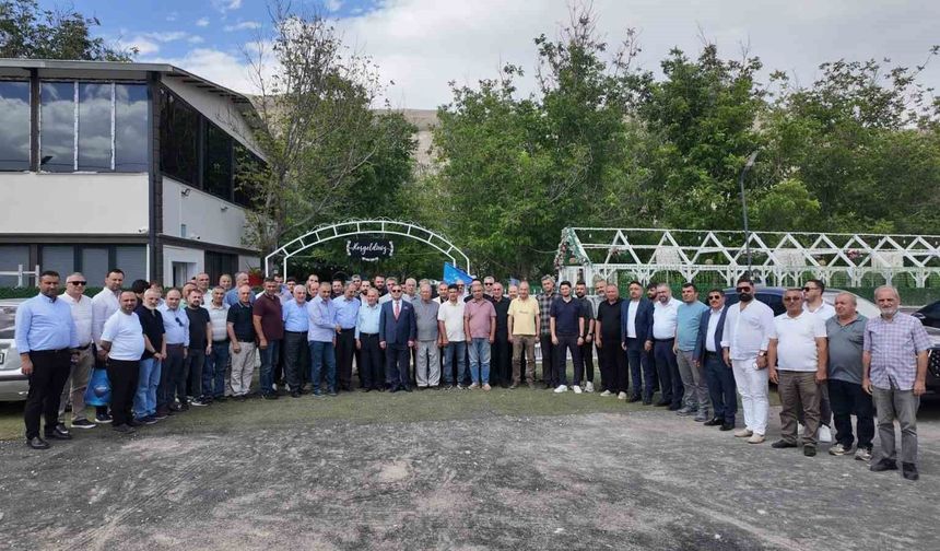 Eken, Gürün'de STSO üyeleriyle buluştu