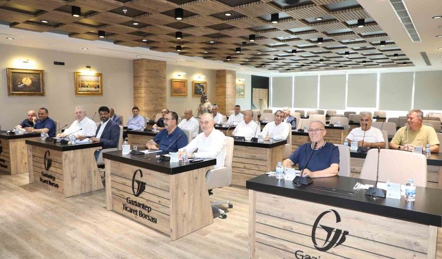 GTB Temmuz Ayı Olağan Meclis Toplantısı gerçekleştirildi