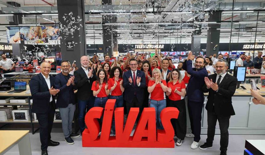 MediaMarkt Türkiye yeni mağazasını Sivas'ta açtı