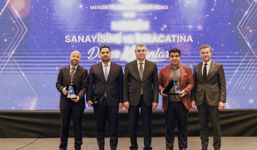 Mersin'in üretim ve ihracat başarısı taçlandırıldı