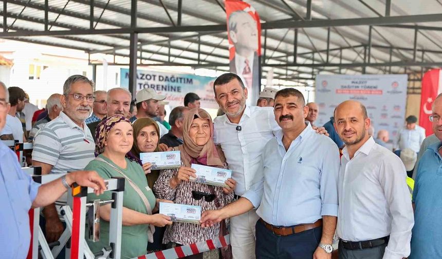 10 bin 66 üreticinin yüzünü güldüren projede sahada dağıtım takvimi işliyor