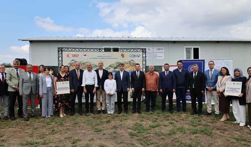 Amasya'da ipek böcekçiliği ve kadın kooperatiflerine 21,2 milyonluk destek