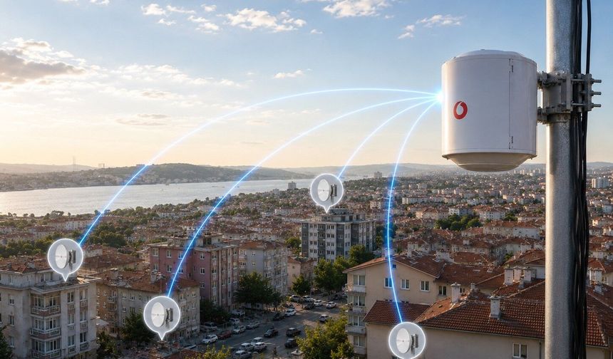 Artan veri ve bağlantı ihtiyacına Vodafone'dan yeni anten teknolojisi