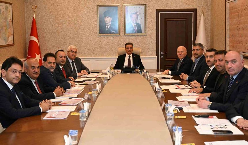 Aziziye Besi TDİOSB toplantısı yapıldı
