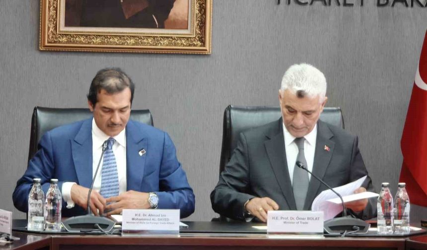 Bakan Bolat, Katarlı Mevkidaşı Al Sayed ile görüştü
