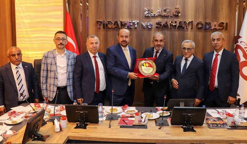 Elazığ TSO Başkanı Alan: 'Dış ticareti geliştirecek adımlar atıyoruz'