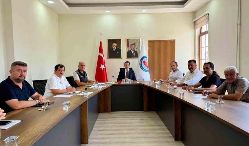 Hisarcık'ta 6 köyün içme suyu hattı yeniden işler hale getirilecek
