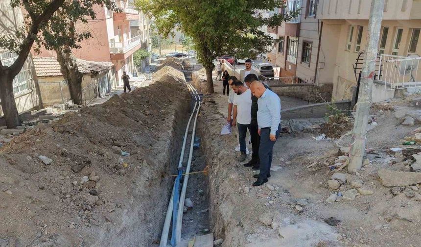 Kırıkkale'de Yaylacık Mahallesi'nin altyapısına 25 milyon liralık yatırım