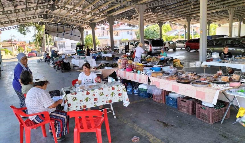 Köyceğiz Kadın Üretici Pazarı aile bütçesine katkı sağlıyor