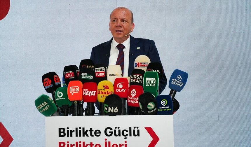 Matlı, Bursa'nın 2040 vizyonunu açıkladı