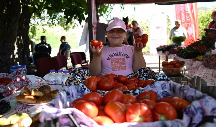 'Yamanlar Tarla Domatesi' üreticileri 'Tarla Günü' etkinliğinde buluştu