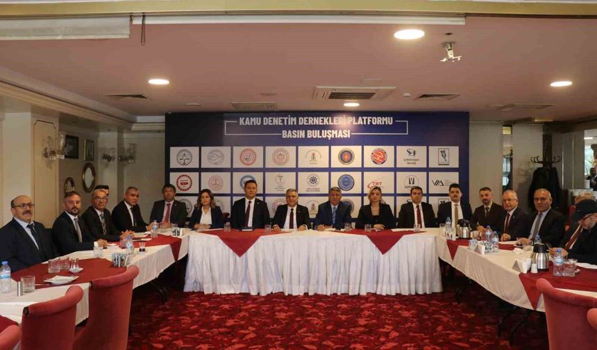 Kamu Denetim Dernekleri Platformu Sözcüsü Demirtaş: 'Kamu denetimi, devlet yönetiminin vazgeçilmez unsurudur'