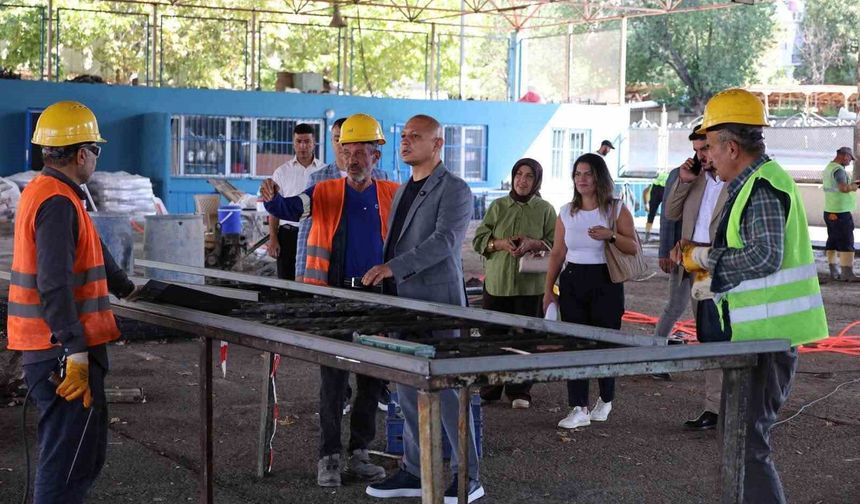 Kırıkkale'de 22 milyon liralık yatırımla 5 kapalı pazar yeri yenileniyor