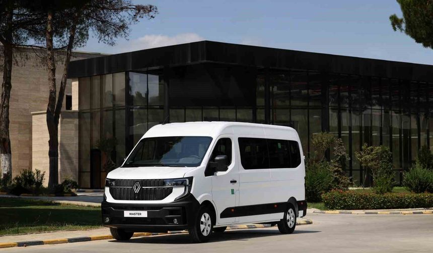 Renault Master, yenilenen minibüs ve açık kasa kamyonet modellerini kullanıcılara sundu