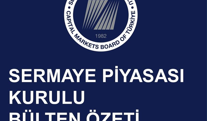 SPK'dan 3 gerçek ve 1 tüzel kişiye 71 milyon lira idari para cezası