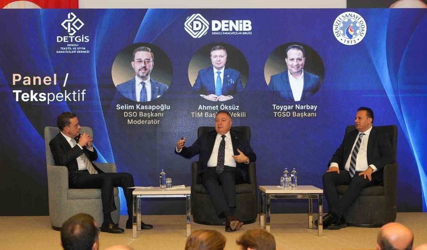 Tekstil ve hazır giyim sektörü Denizli'de bir araya geldi