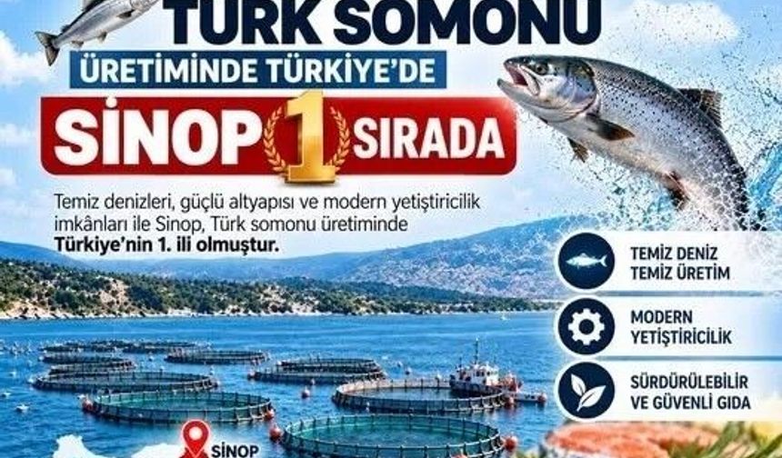 Türk somonu dünyaya ulaşıyor