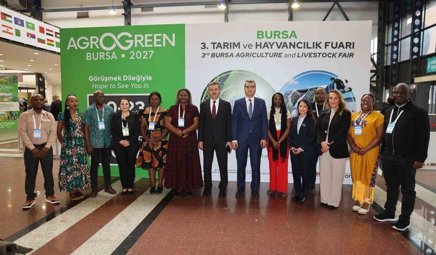Agrogreen Bursa Tarım Fuarı'nı 270 bin kişi ziyaret etti