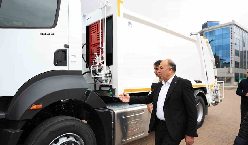 Alaca Belediyesi'nin araç filosu güçleniyor