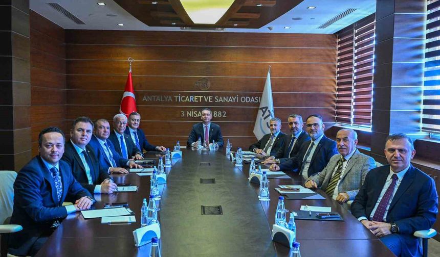 ATSO'da görev dağıtımı yapıldı