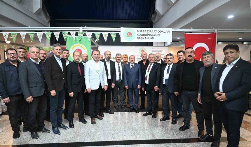 BTSO Başkanı Özer Matlı AgroGreen Bursa Fuarı'nın açılışına katıldı