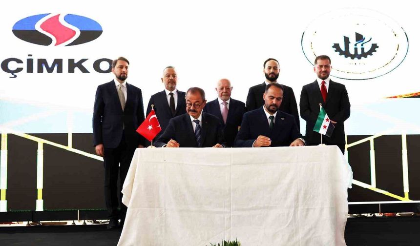 Çimko, Halep'te yeni entegre çimento fabrikası yatırımını hayata geçirmeye hazırlanıyor