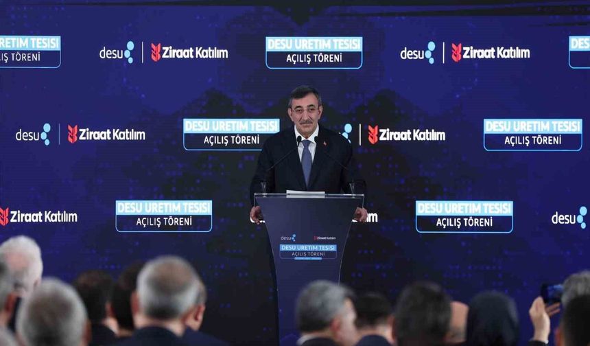 Cumhurbaşkanı Yardımcısı Yılmaz: 'Daha önce 5 bin dolara ithal edilen ürün, bugün ülkemizde bin dolara temin edilir hale gelmiş durumda'