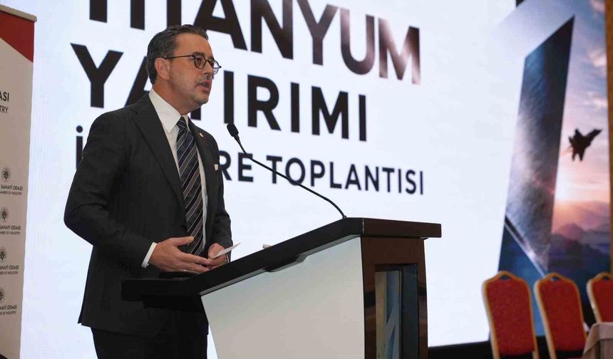 Denizli'nin titanyum hamlesinde söz sanayicinin