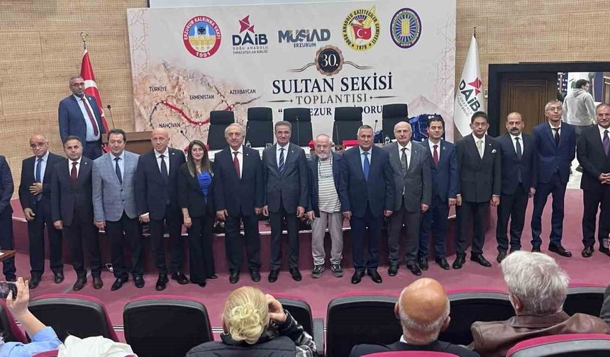 Erzurum'da 30. Sultan Sekisi Toplantısı'nda 'Zengezur Koridoru' ele alındı