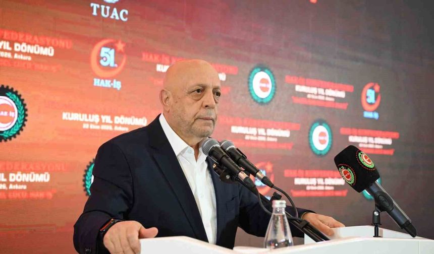 HAK-İŞ, 51. kuruluş yılını 'Emeğin Evrensel Gücü: HAK-İŞ' temasıyla kutladı