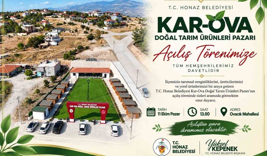 Honaz'da kadın üreticilerin işleteceği Kar-Ova tesisleri açılıyor