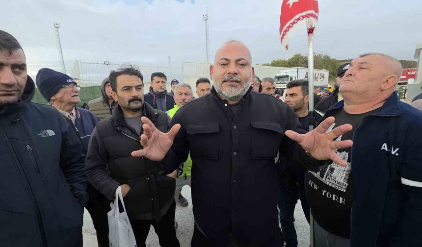Kapıkule ve Hamzabeyli'de tır şoförleri yaşadıkları mağduriyeti anlattı: 'Biz turist değiliz'