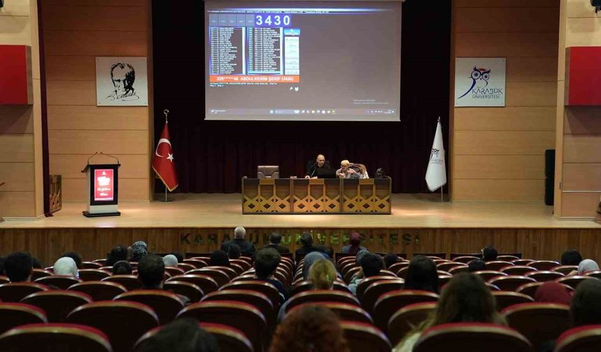KBÜ'de İŞKUR Gençlik Programı'na katılacak öğrenciler belirlendi