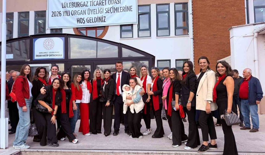 Lüleburgaz TSO seçimlerinde 8 meslek grubunu Durmaz'ın listesi kazandı