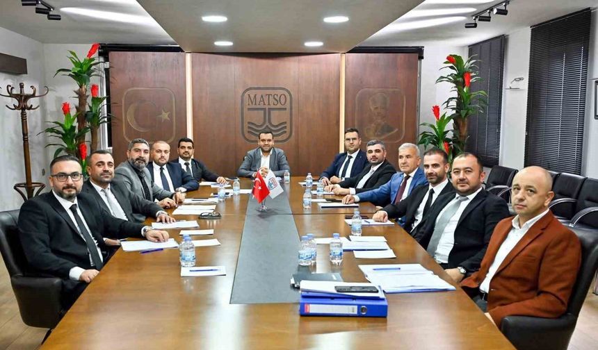 Manavgat Ticaret ve Sanayi Odası'nda görev dağılımı yapıldı