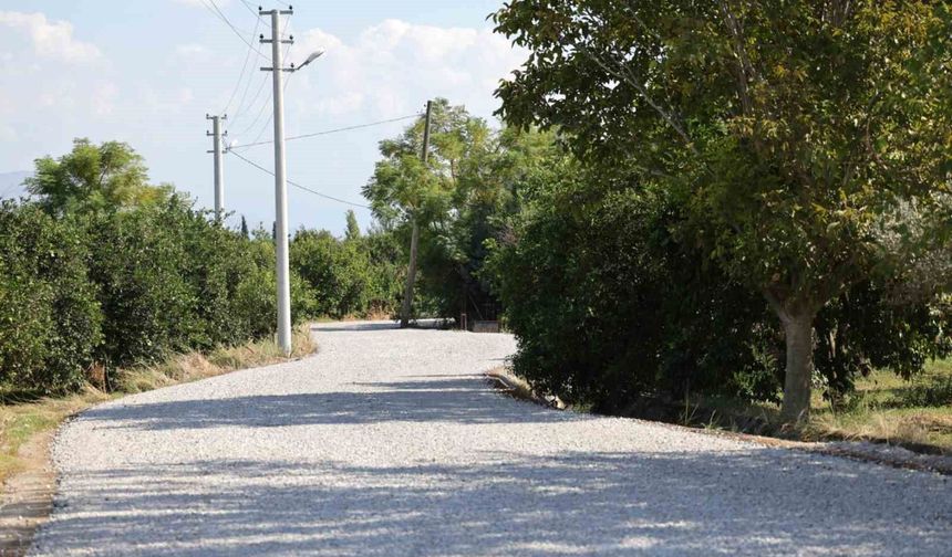 Muğla Büyükşehir Belediyesi Köyceğiz'in yollarını yeniliyor