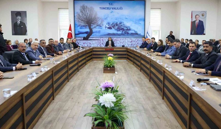 Tunceli'de 17,8 milyar liralık yatırım