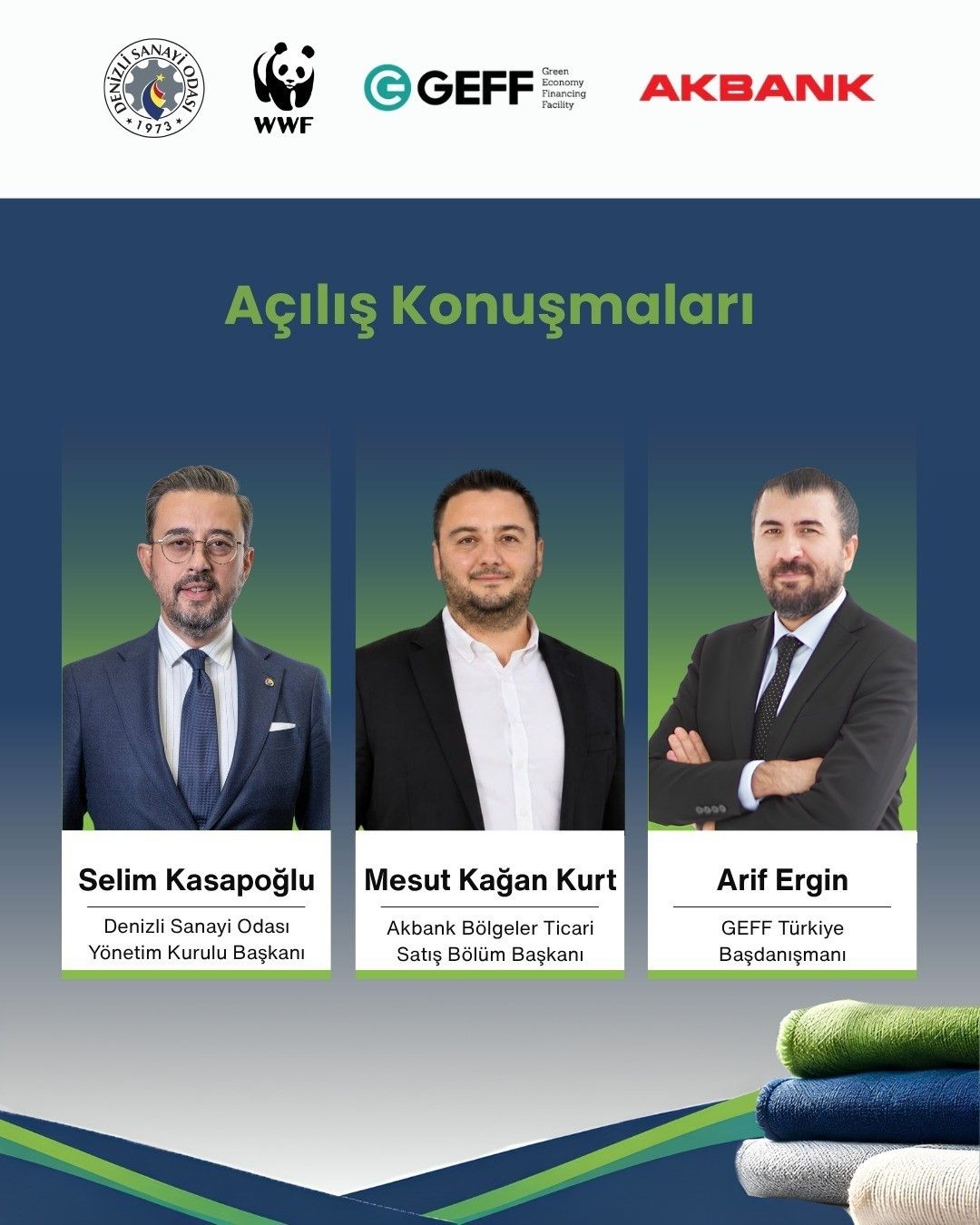 Denizli tekstilinde yeşil finansman buluşması