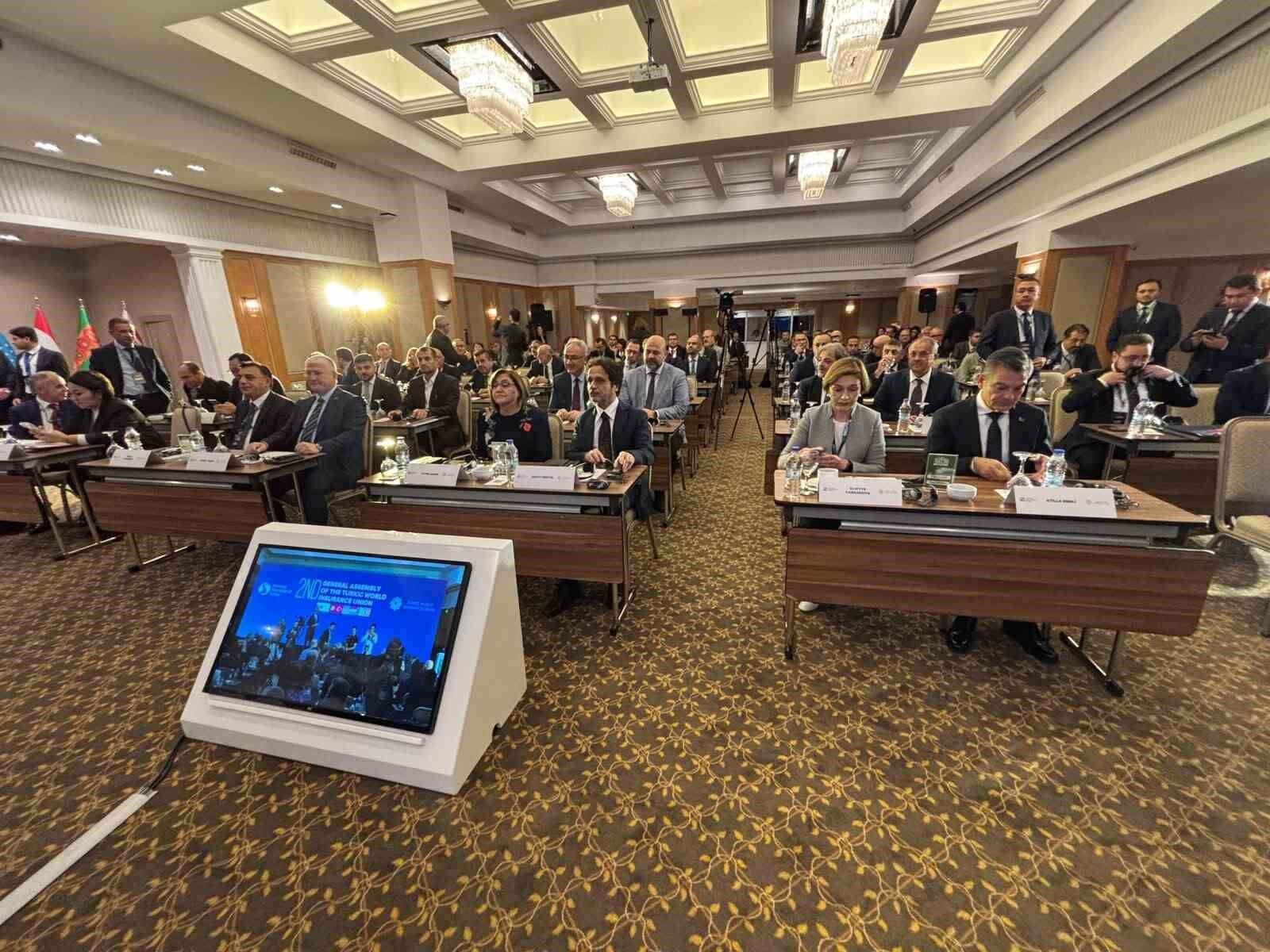Türk Dünyası Sigorta Birliği 2. Genel Kurulu Gaziantep'te gerçekleştirildi
